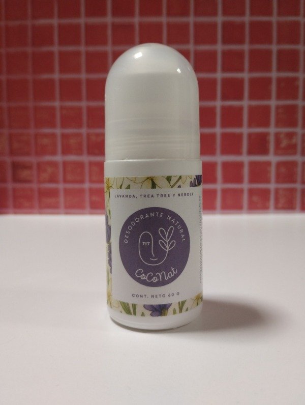 Producto - DESODORANTE ROLL ON LAVANDA, TEA TREE Y NEROLI COCONAT X 60 G