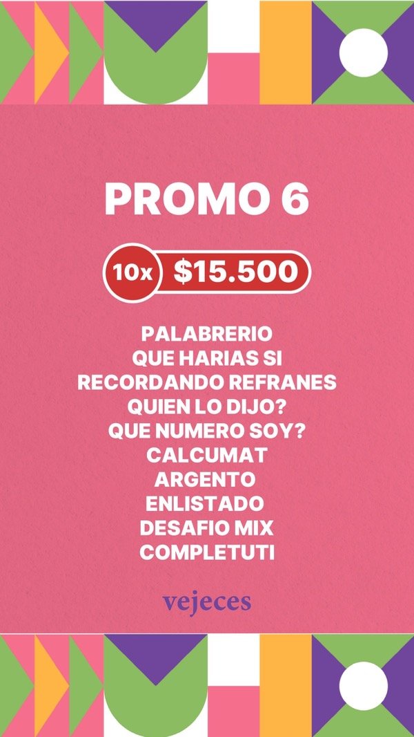 Producto - PROMO NÚMERO 6