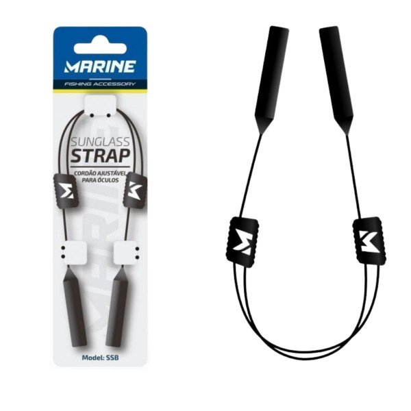 Producto - Cordon Sujeta Anteojos Marine Sunglass Strap Regulable Cable Acero Sujeta Silico - 2