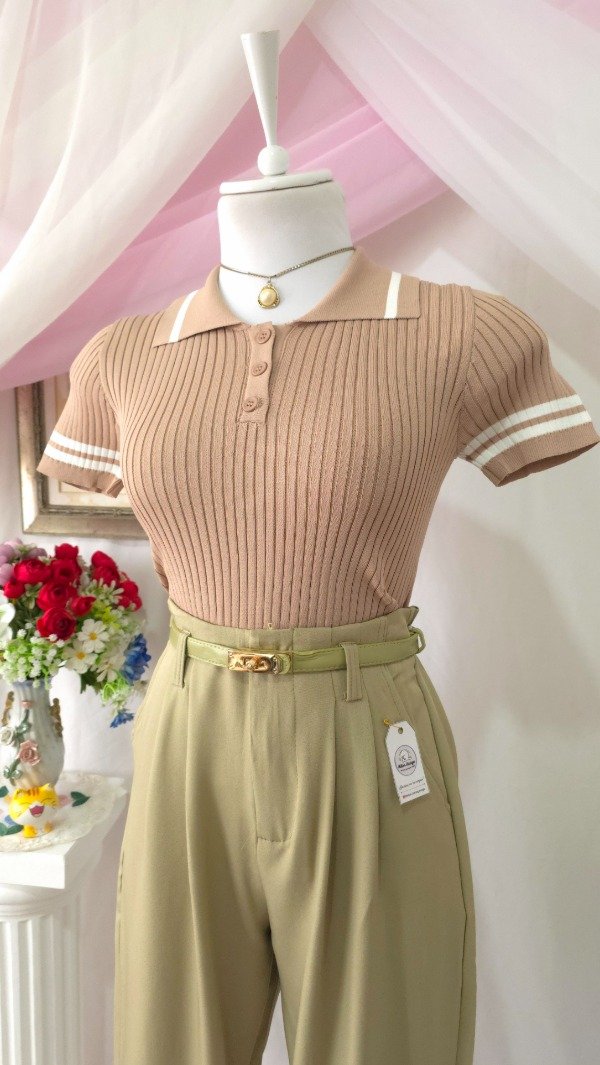 Producto - Remera de Hilo Carla Beige! IMPORTADA NUEVA