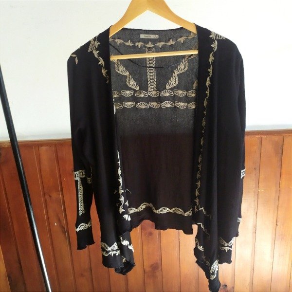 Producto - Saco bambula bordado t.2