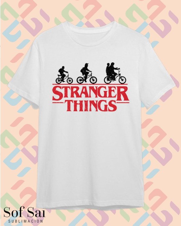 Producto - REMERA LOGO STRANGER THINGS