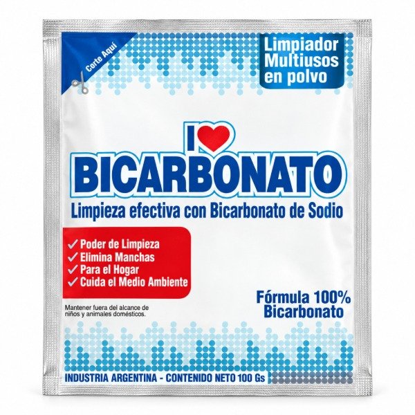 Producto - BICARBONATO DE SODIO EN SOBRE 100 G
