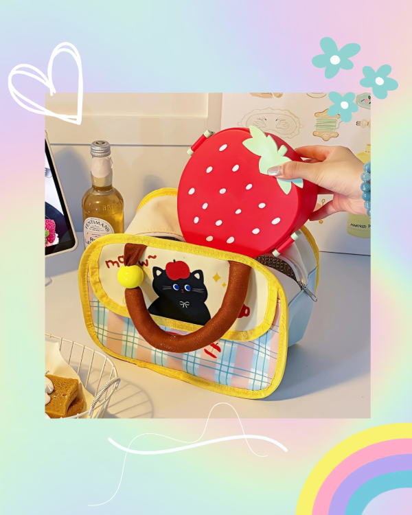 Producto - Lunchera Frutilla Roja - 1