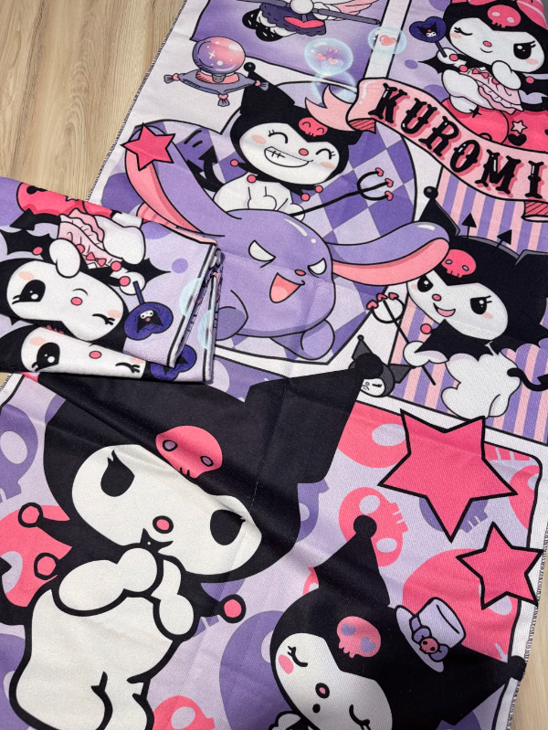 Producto - Toalla kuromi secado rápido