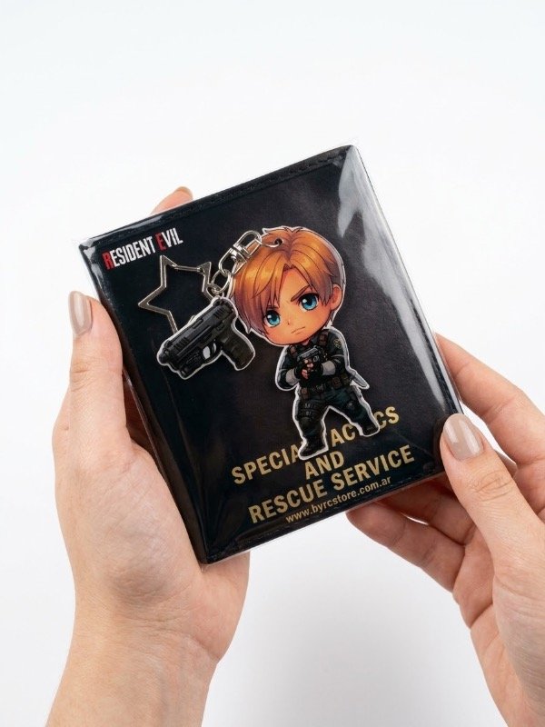 Producto - Llavero colgante Leon Kennedy Chibi - 1