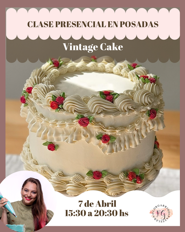 Producto - Clase Presencial - Tortas Vintage