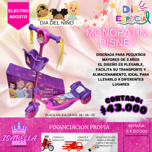 Producto - MONOPATIN DISNEY