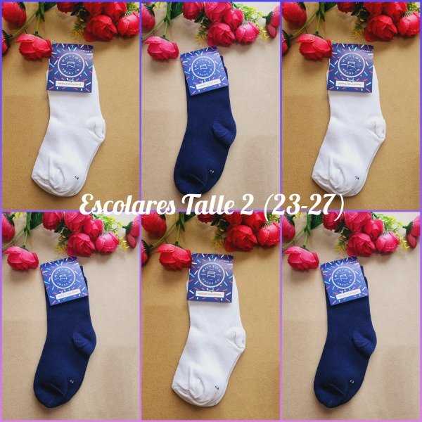Producto - Medias Escolares Talle 2 Rhyton 352 23-27