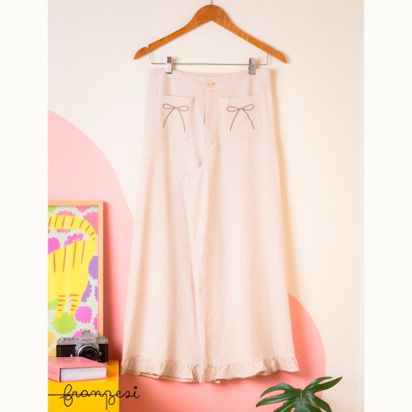 Producto - Pantalón Oficio lino - spandex