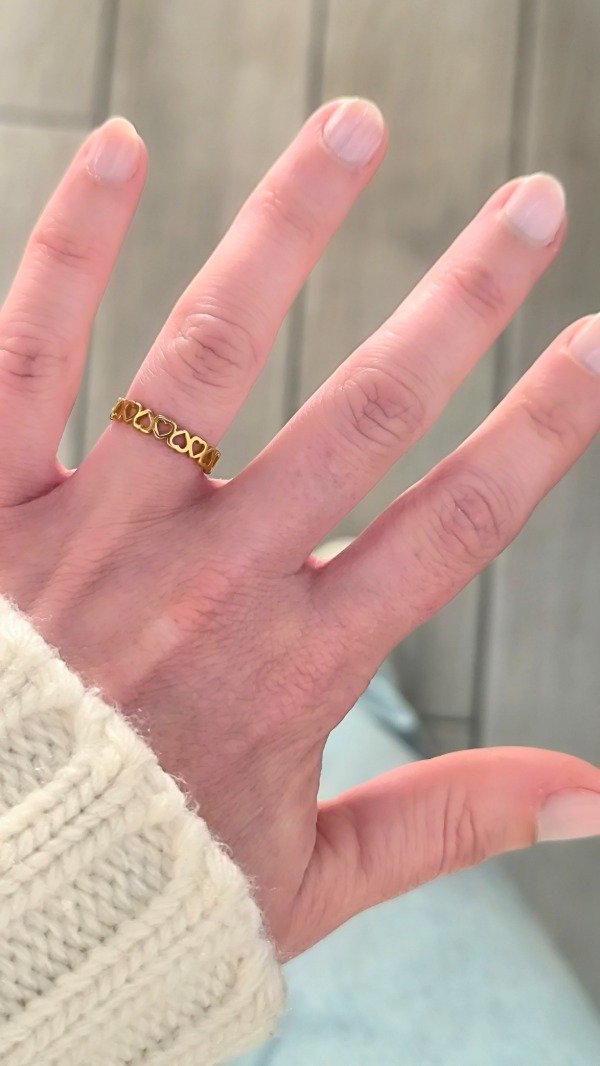 Producto - Anillo corazones Corona Mini