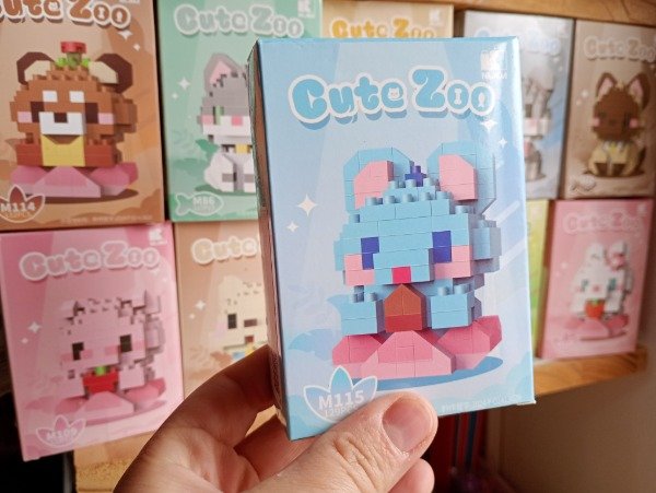 Producto - Cajas De Bloques De Construcción ANIMALITOS  (estilo lego) - 1