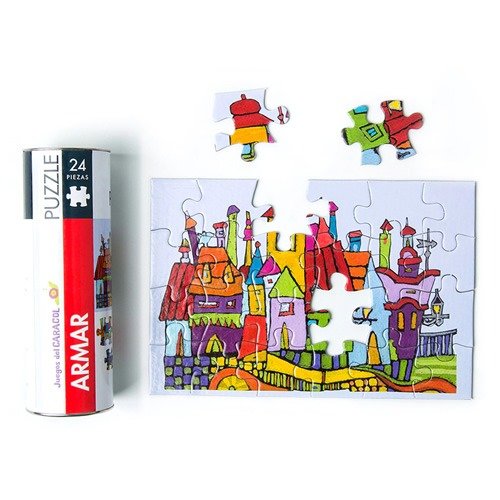 Producto - PUZZLE CASAS (24 PIEZAS) - 0