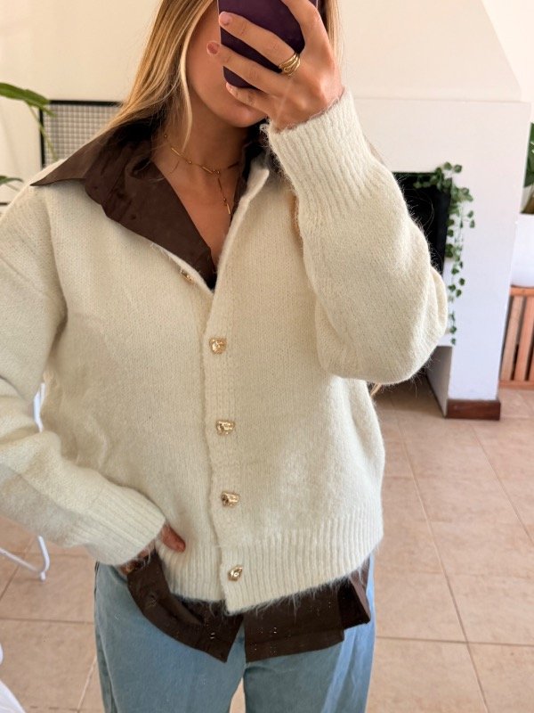 Producto - Cardigan dorada 2.O