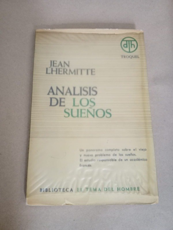 Producto - Análisis de los sueños - Jean Lhermitte - Troquel 1963