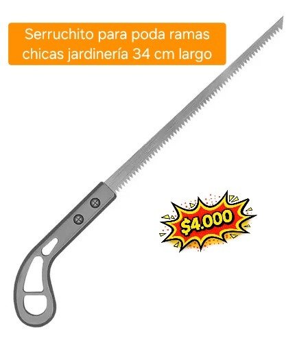 Producto - Serruchito corta ramas jardin