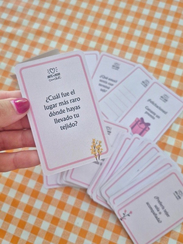 Producto - CARTAS - HABLEMOS DE TEJIDO