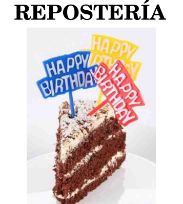 Producto - Cocina y Repostería