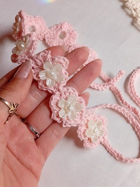 Producto - Vincha crochet Dalia - 1