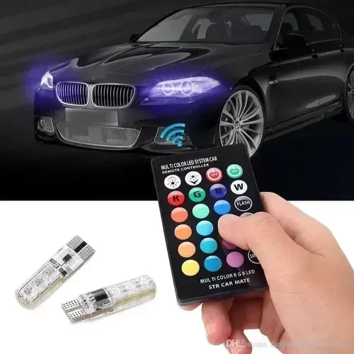 Producto - PROMOCION DE KIT T10 RGB CON CONTROL X 200 UNIDADES