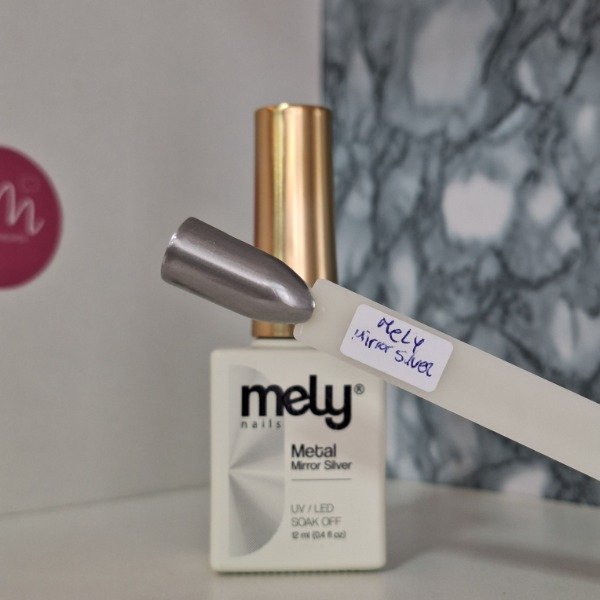 Producto - Esmalte Mirror Silver Mely