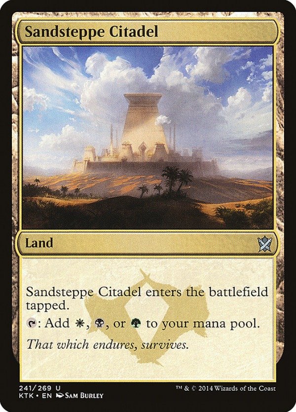 Producto - Sandsteppe Citadel  Khans of Tarkir