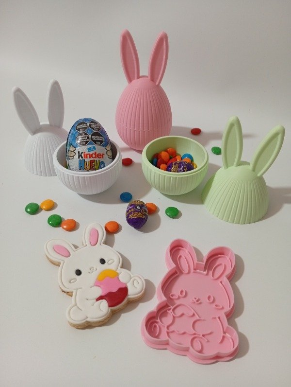 Producto - Conejito Lalo con huevo