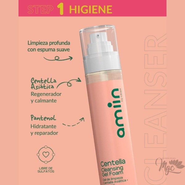 Producto - Paso 1 HIGIENE  Gel de limpieza  CENTELLA CLEANSING GEL FOAM 70ml