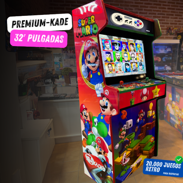 Producto - ARCADE PREMIUM 32'' MARIO + LUIGI