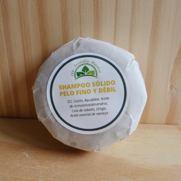 Producto - Shampoo Sólido Pelo Fino y Débil