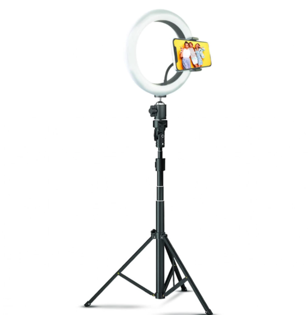 Producto - Tripode 2.1 Metros Con Aro De Luz De 10"