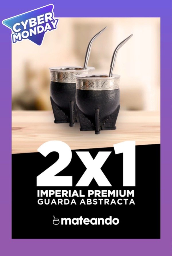 Producto - 2x1 MATE IMPERIAL PREMIUM - GUARDA ABSTRACTA