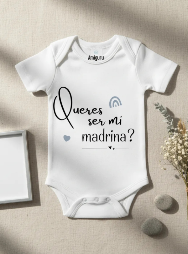 Producto - BODY PREGUNTA "QUERES SER MI MADRINA"