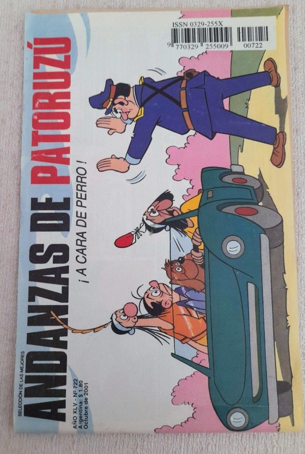 Producto - Andanzas De Patoruzu #722 - A Cara De Perro - Año 2001