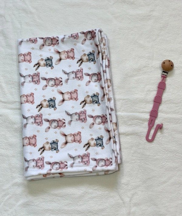 Producto - Manta Conejitos Blanca