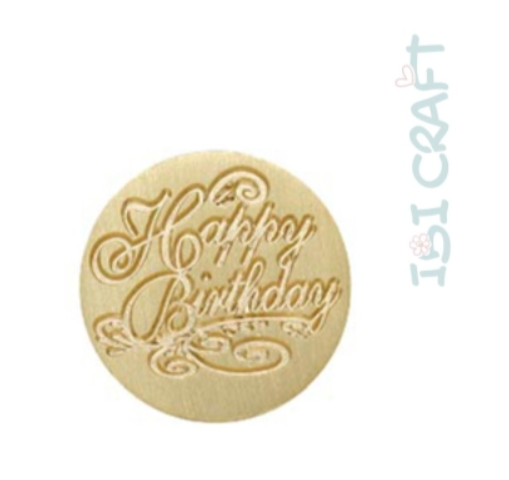 Producto - Sello para lacre "Happy Birthay"