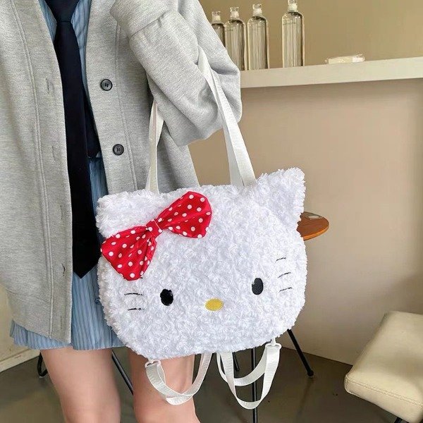 Producto - Bolso Mochila Kitty Fluflfy