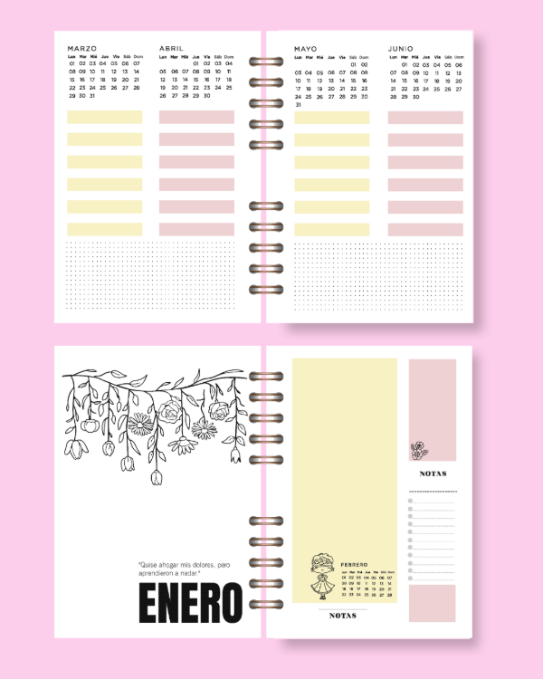 Producto - AGENDA FRIDA 2027 - semana a la vista - 5