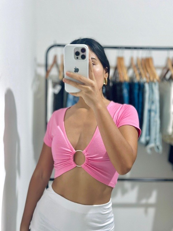 Producto - Top Flower rosa