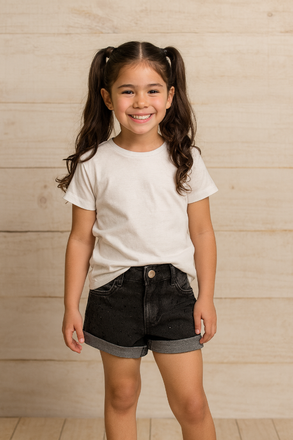 Producto - Short regulable negro