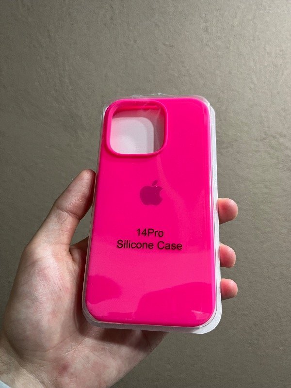 Producto - Silicone 14 pro Rosa fluor