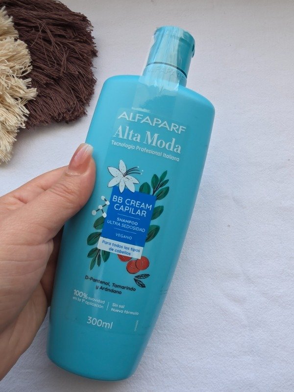 Producto - Shampoo Vegano Ultra Sedosidad BB cream Alta Moda por 300gr