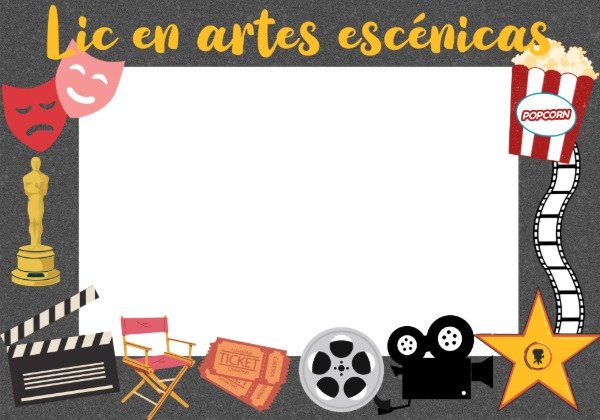 Producto - Cartel de recibida - Artes Escénicas