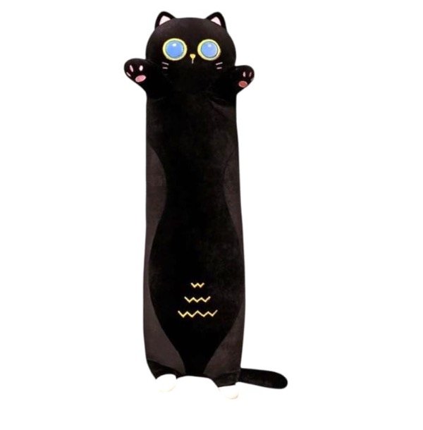 Producto - Peluche Gato Almohada 110  Cm NEGRO