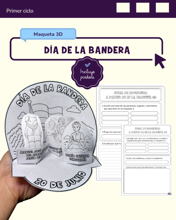 Producto - MAQUETA 3D: 20 DE JUNIO