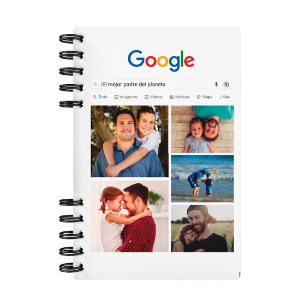 Producto - Cuaderno collage Día del Padre 200 hojas