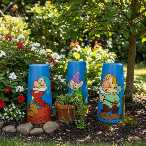 Producto - TEJA DECORATIVA LOS 7 ENANITOS