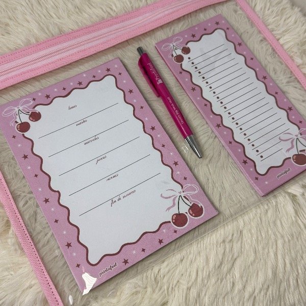 Producto - Combo sobre transparente A4 con bloc de notas - 1