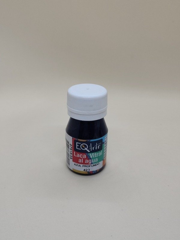 Producto - Laca vitral azul profundo