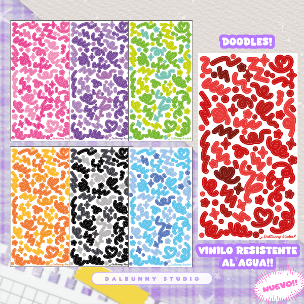 Producto - Doodles Deco - VINILO